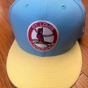 New Era Light Blue Fitted Cap